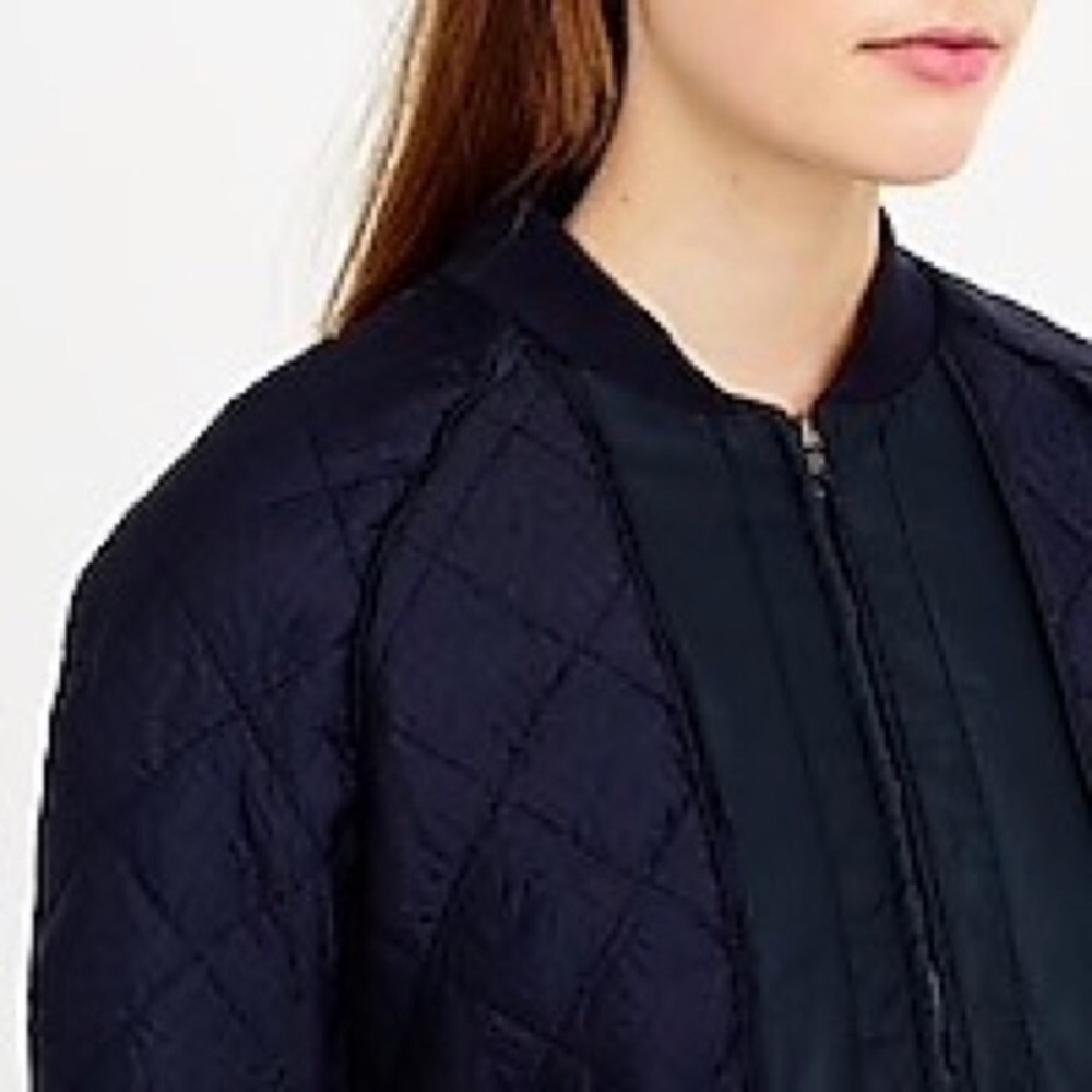 Like New JCrew Bomber - Picture 4 of 5